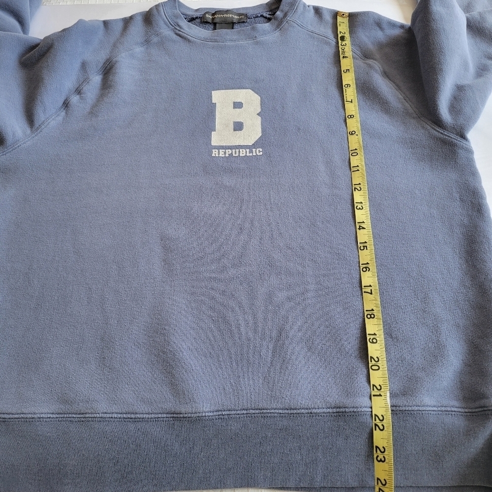 Banana Republic Blue Men's Sweater - Picture 6 of 6